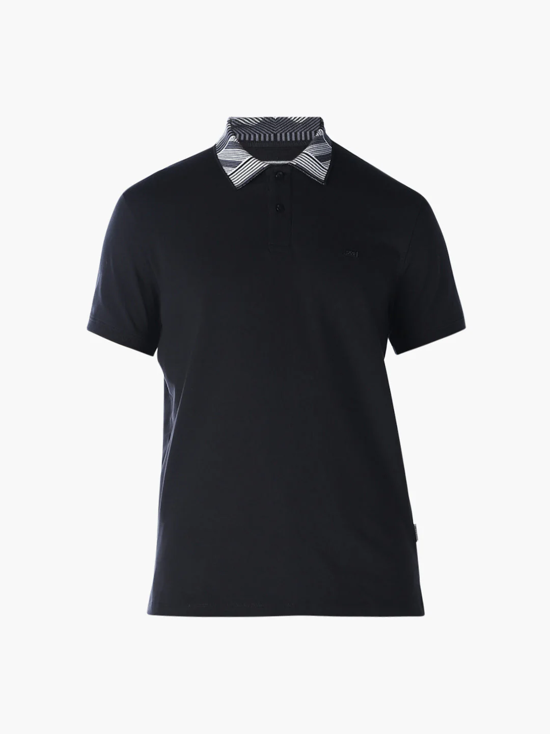 Contrast Collar Cotton Polo - Image 7