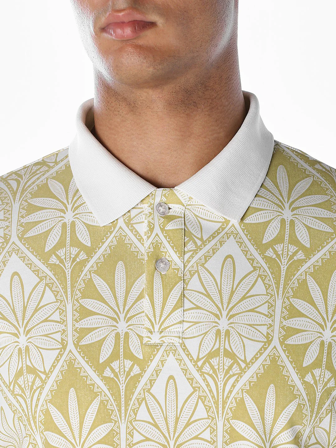 Printed Cotton Polo - Image 5