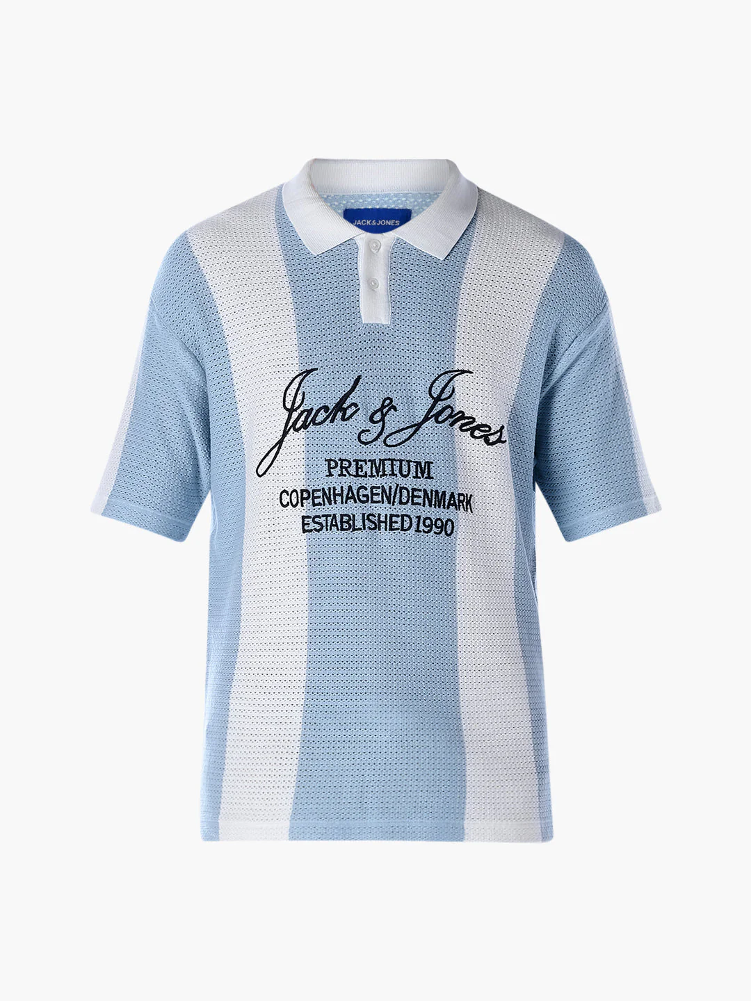 Colourblocked Oversized Knitted Polo - Image 7