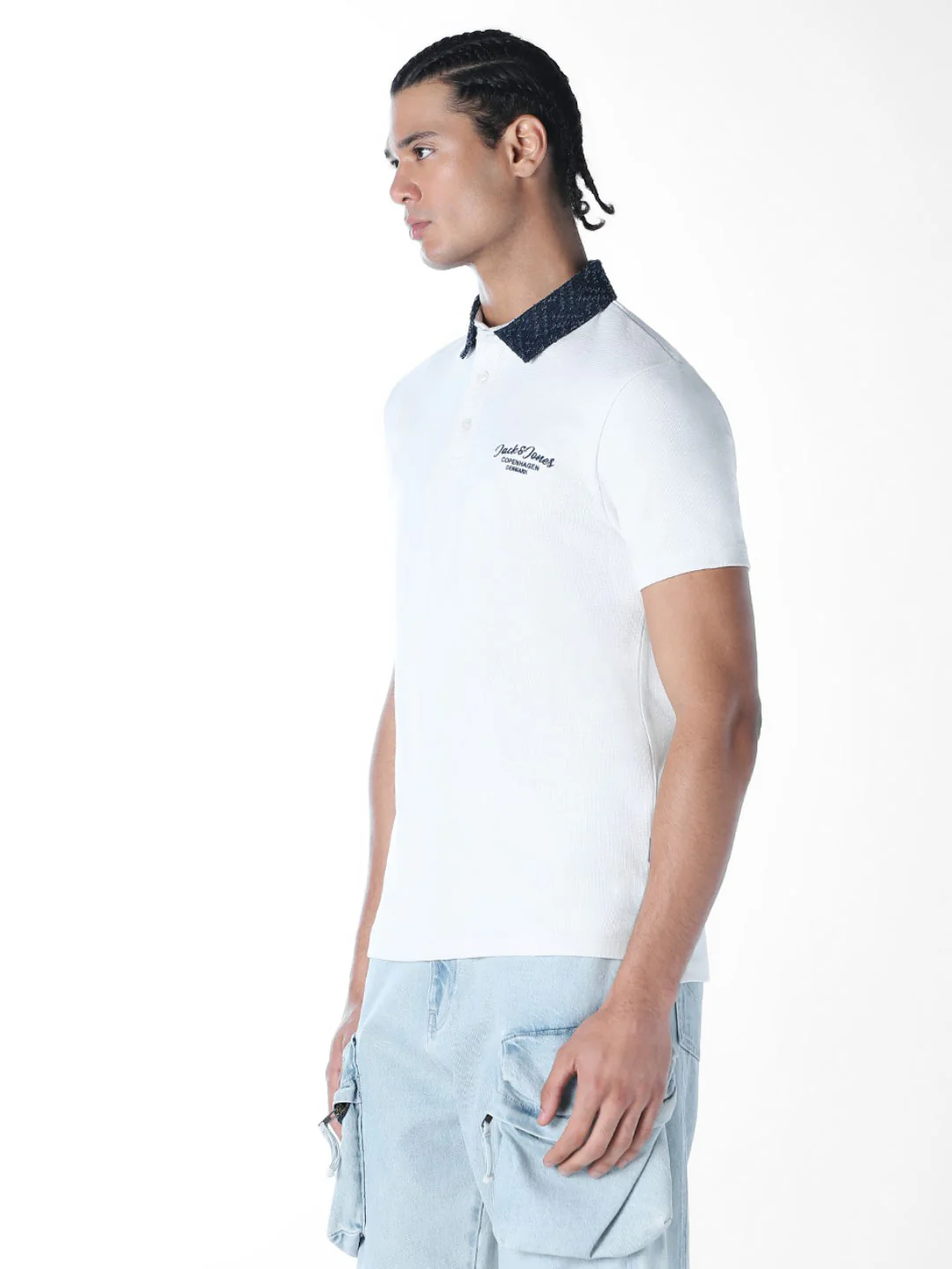 Applique Embroidered Polo T-shirt - Image 3