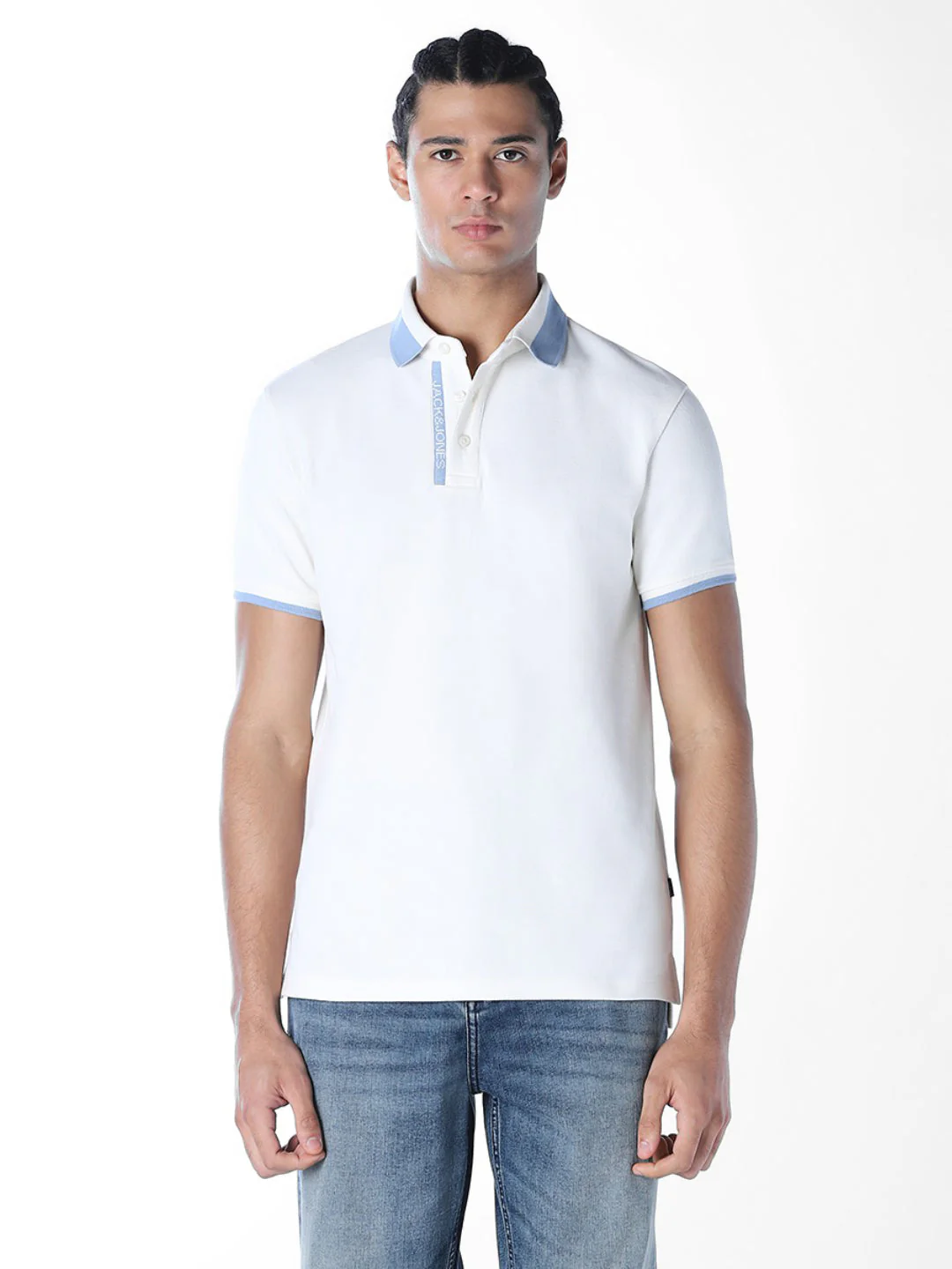 Printed Cotton Polo - Image 2