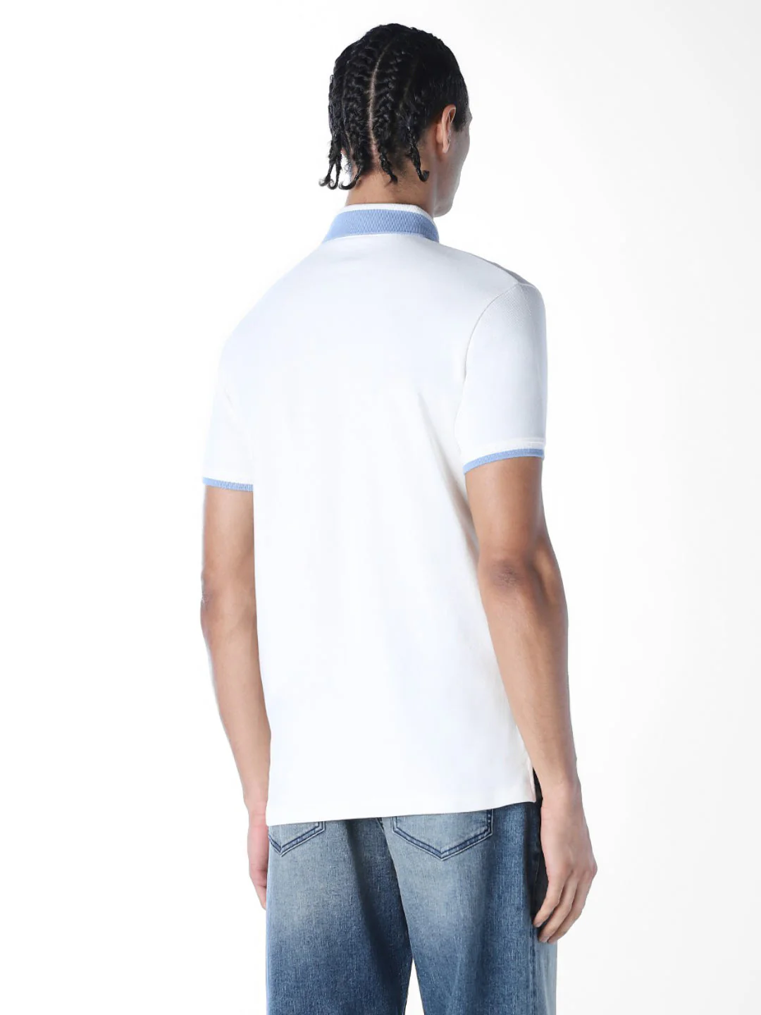 Printed Cotton Polo - Image 4