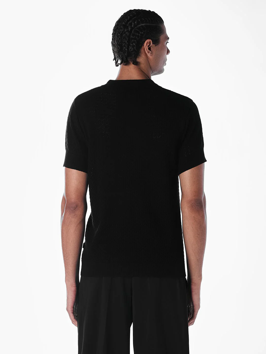 Slim Fit Knitted Polo - Image 4