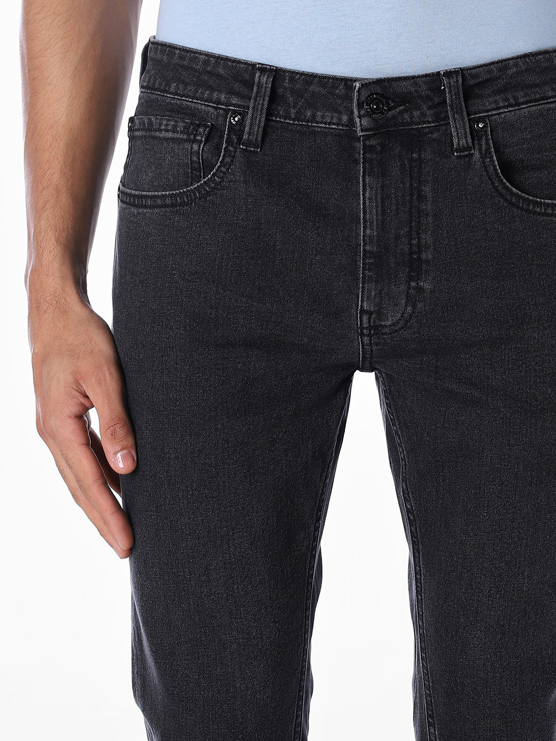 5 Pocket Ben Skinny Fit Jeans - Image 4