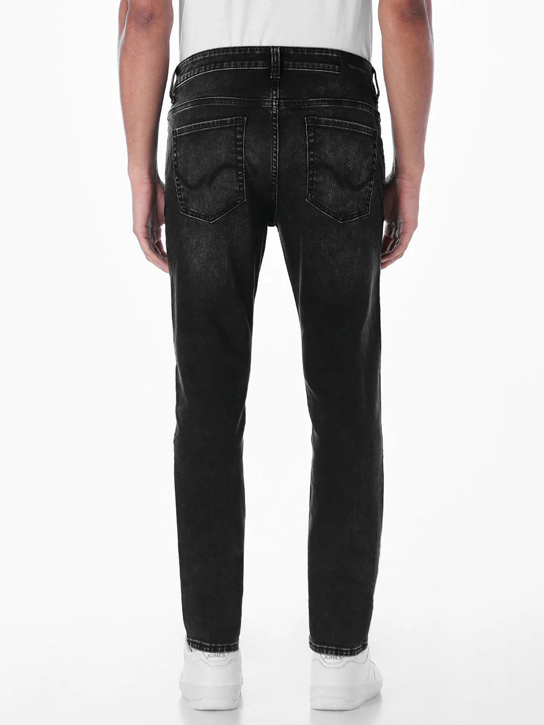 5 Pocket Washed Ben Skinny Fit Jeans - Image 3