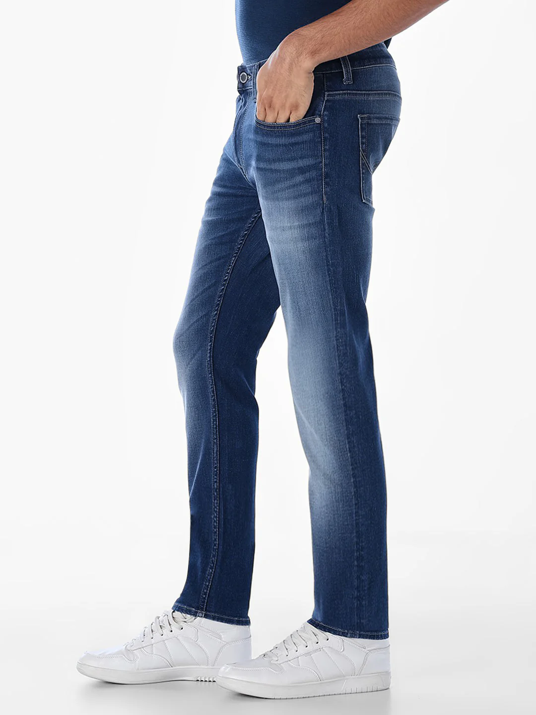 Light Washed Ben Skinny Fit Jeans - Image 2
