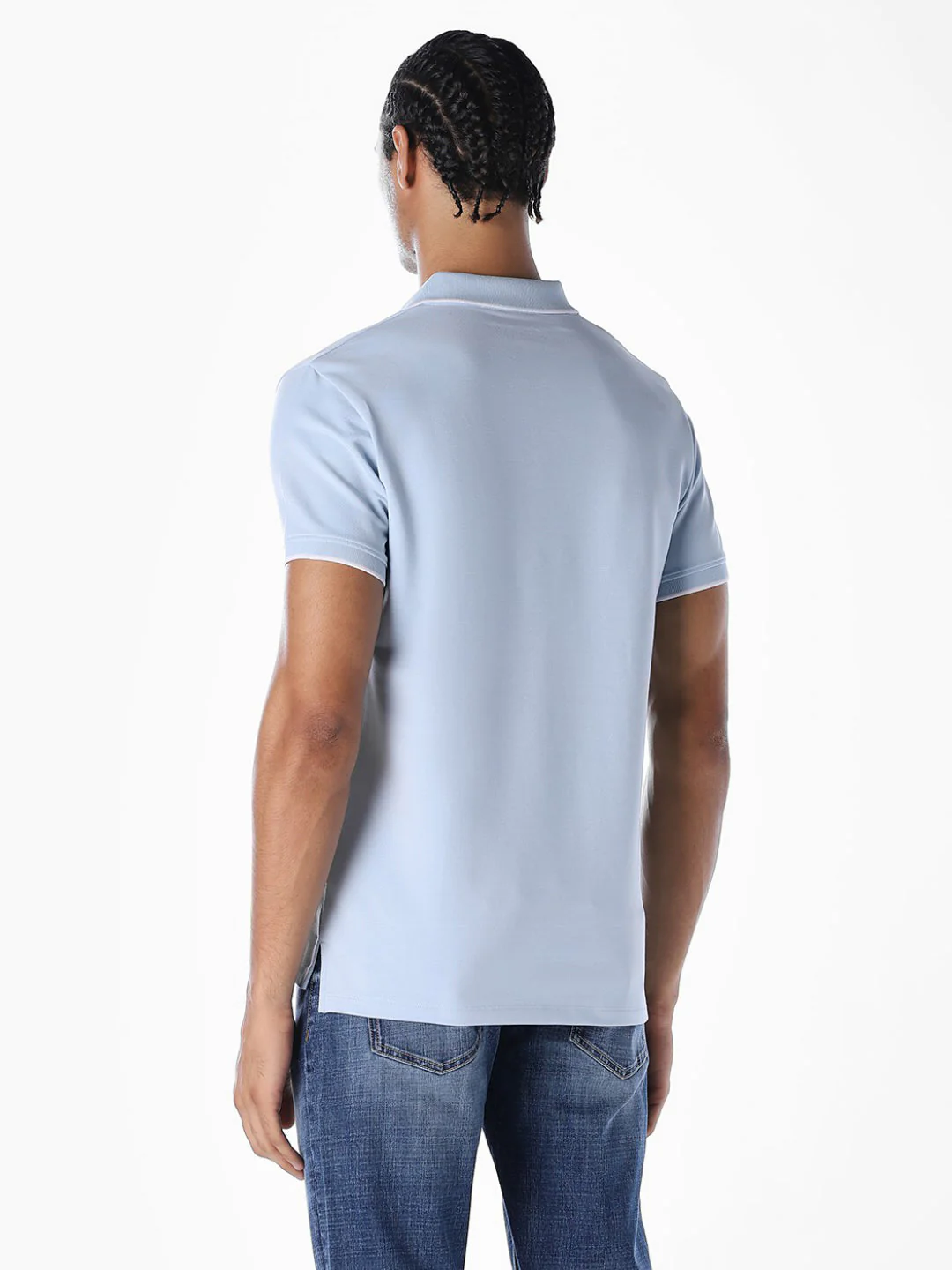 Light Blue Polo - Image 4