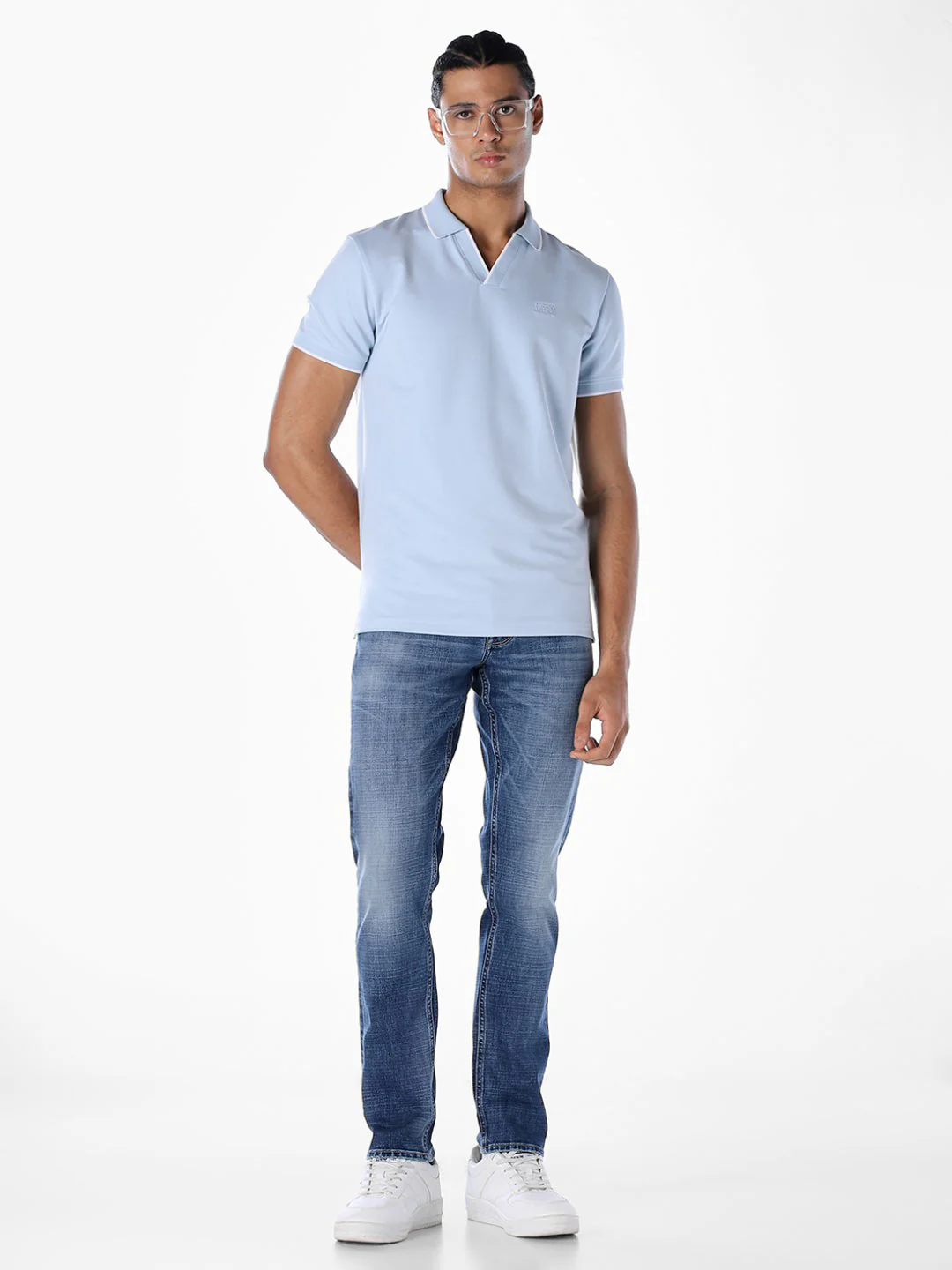 Light Blue Polo - Image 6