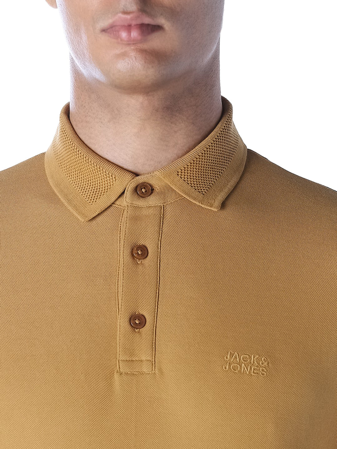Knitted Logo Print Polo - Image 5