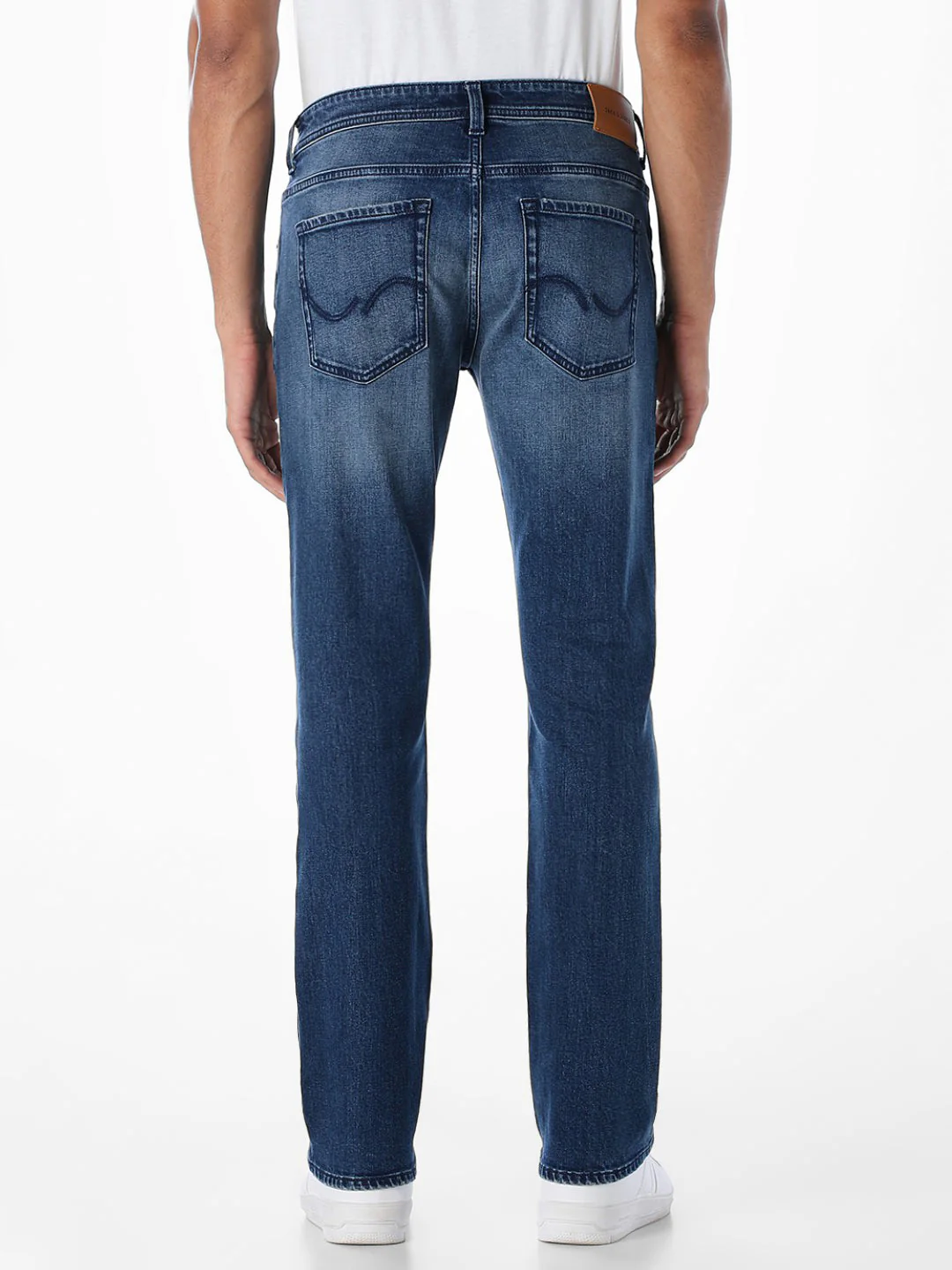 5 Pocket Distressed Clark Regular Fit Jeans - Image 3
