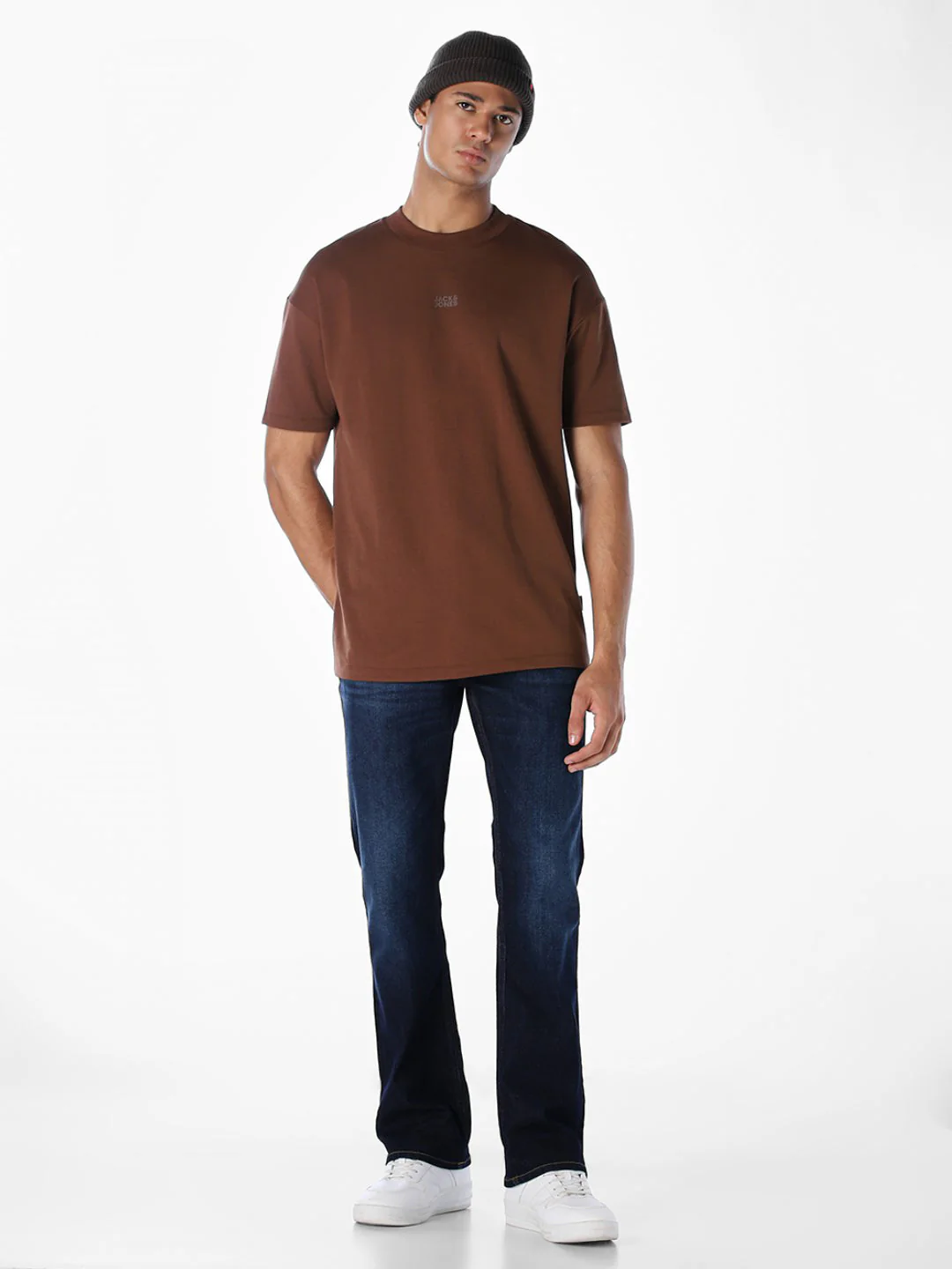 Dark Blue Cliff Bootcut Jeans - Image 6