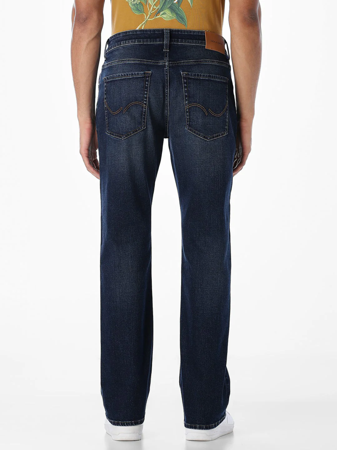 Dark Blue Cliff Bootcut Jeans - Image 3