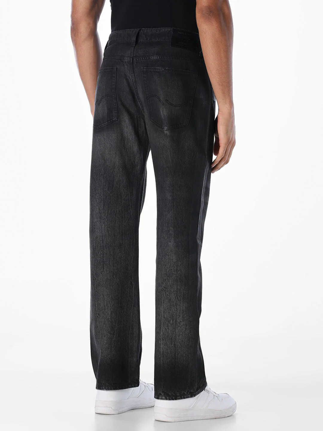 Black Cliff Bootcut Jeans - Image 3