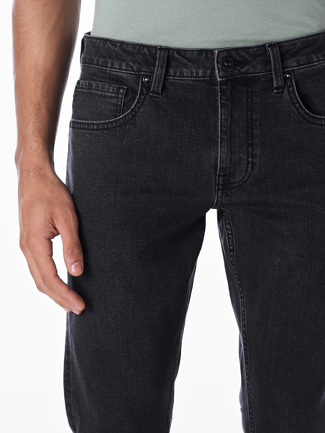5 Pocket Glenn Slim Fit Jeans - Image 4