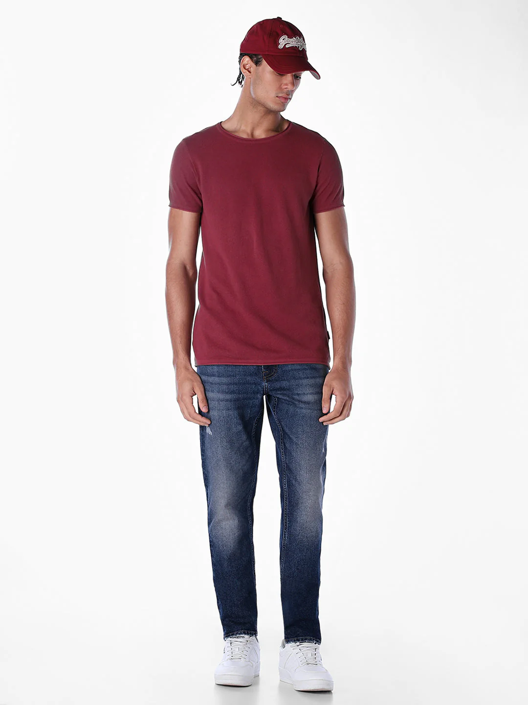 Mildly Distressed Glenn Slim Fit Jeans - Image 6
