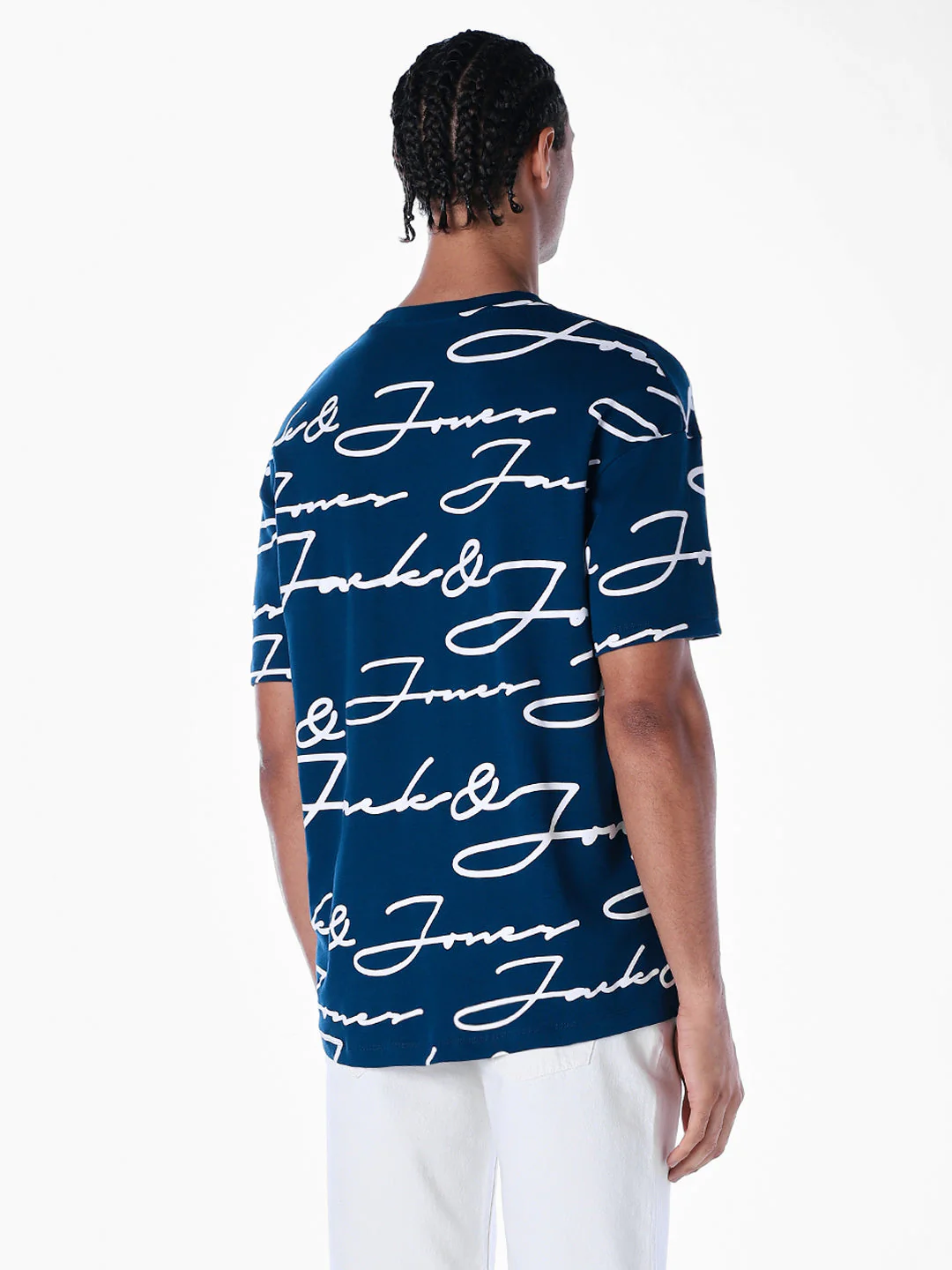 Typographic Logo Print Oversized T-shirt - Image 4