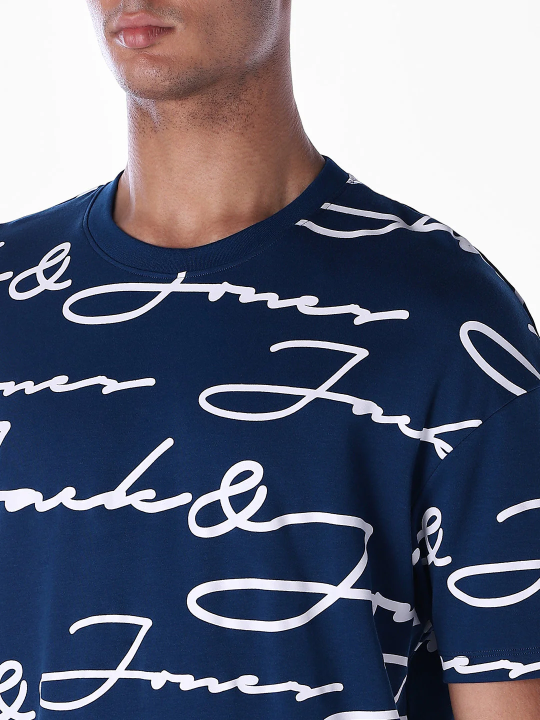 Typographic Logo Print Oversized T-shirt - Image 5