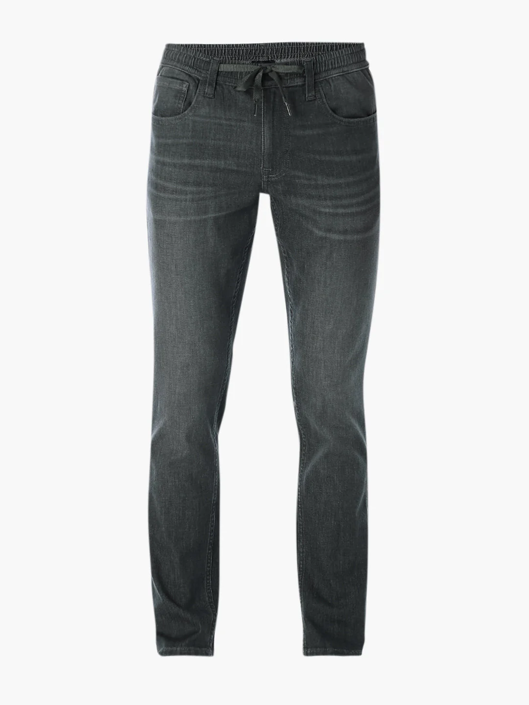Elasticated Waist Slim Fit Jeans - Image 7
