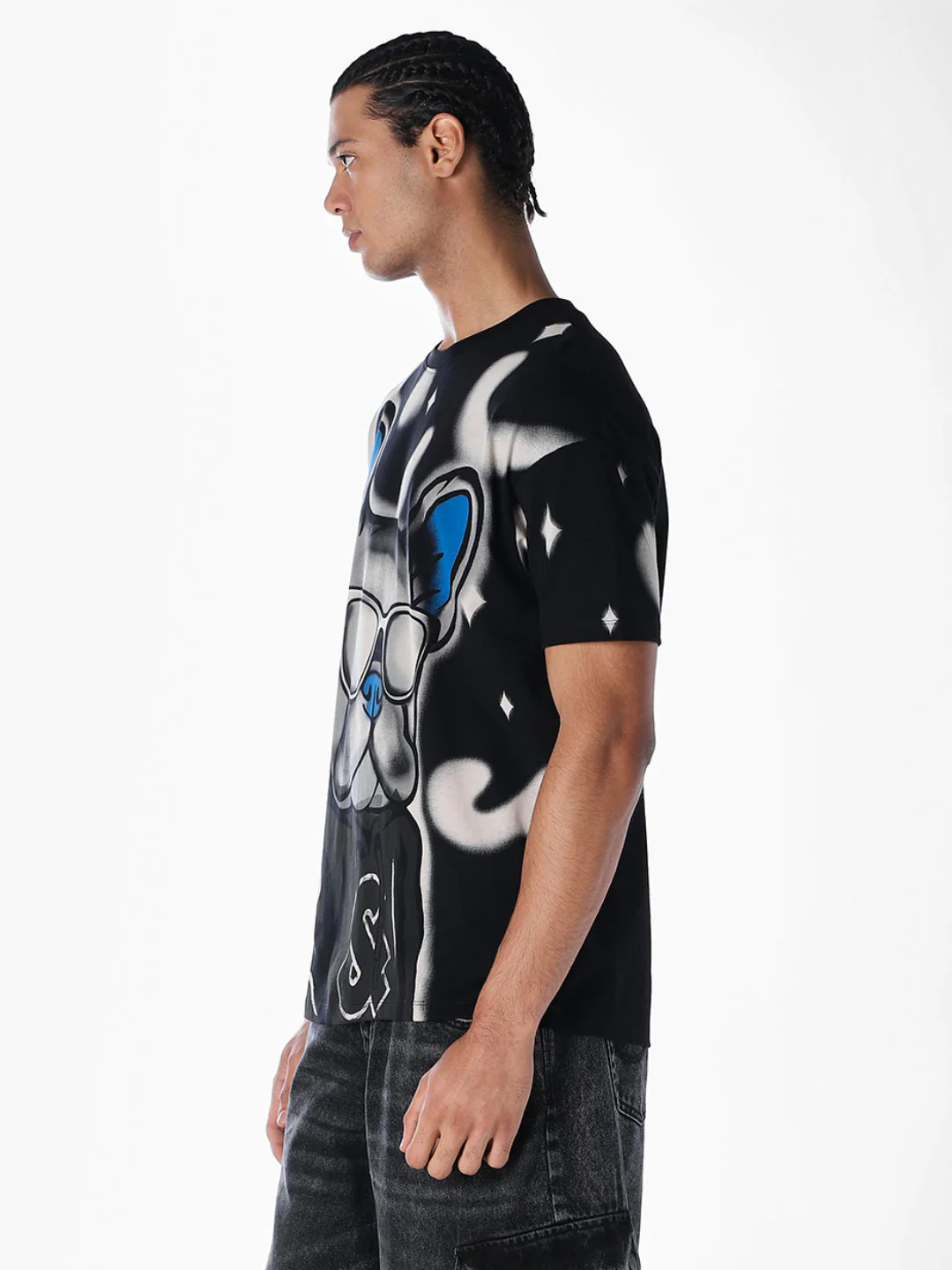 Doggo Print Oversized T-shirt - Image 3