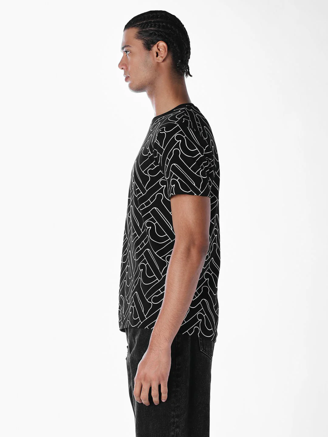 Printed Cotton T-shirt - Image 3