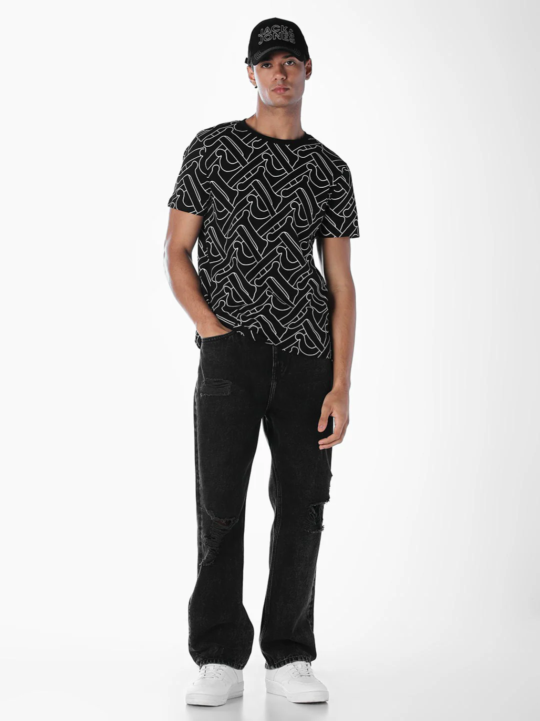 Printed Cotton T-shirt - Image 6