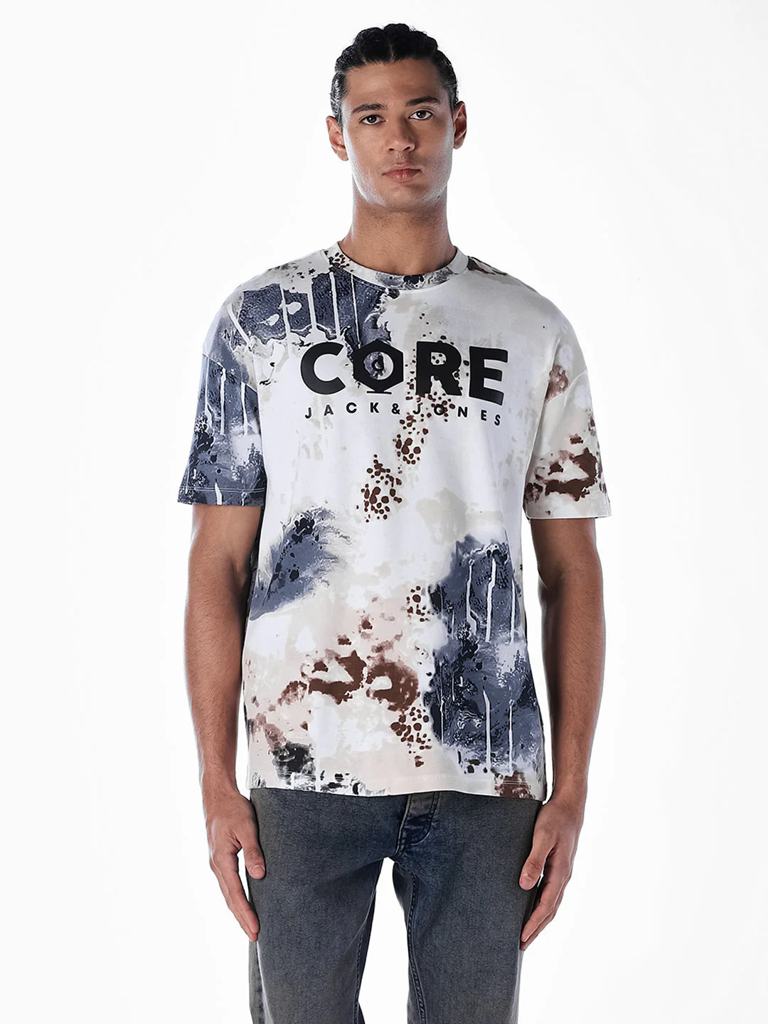 Printed Cotton Oversized T-shirt - Image 2