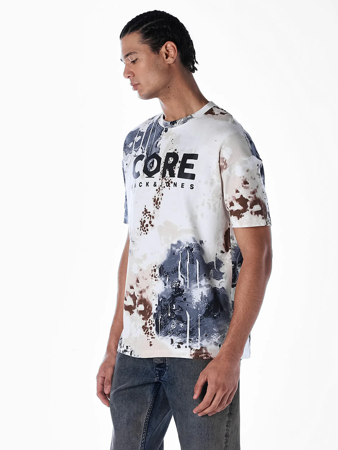 Printed Cotton Oversized T-shirt - Image 3