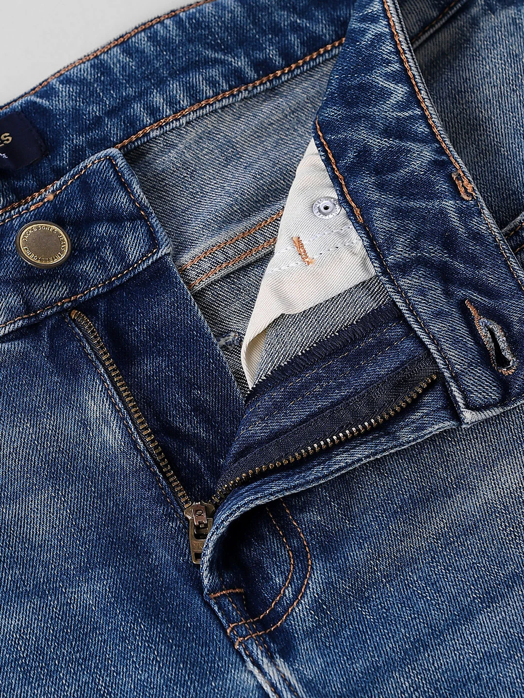 Mildly Distressed Glenn Slim Fit Jeans - Image 5