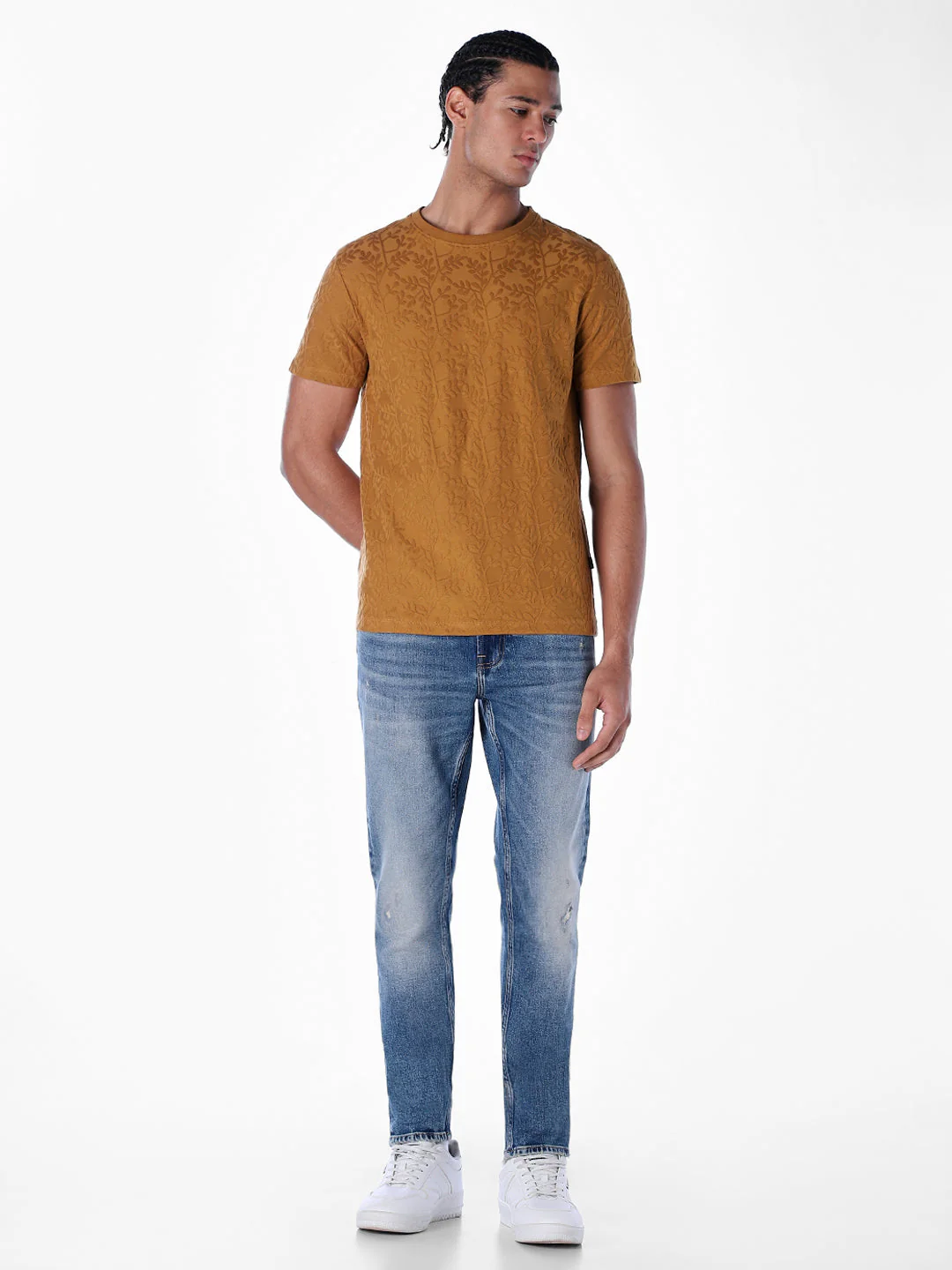 Mildly Distressed Glenn Slim Fit Jeans - Image 6