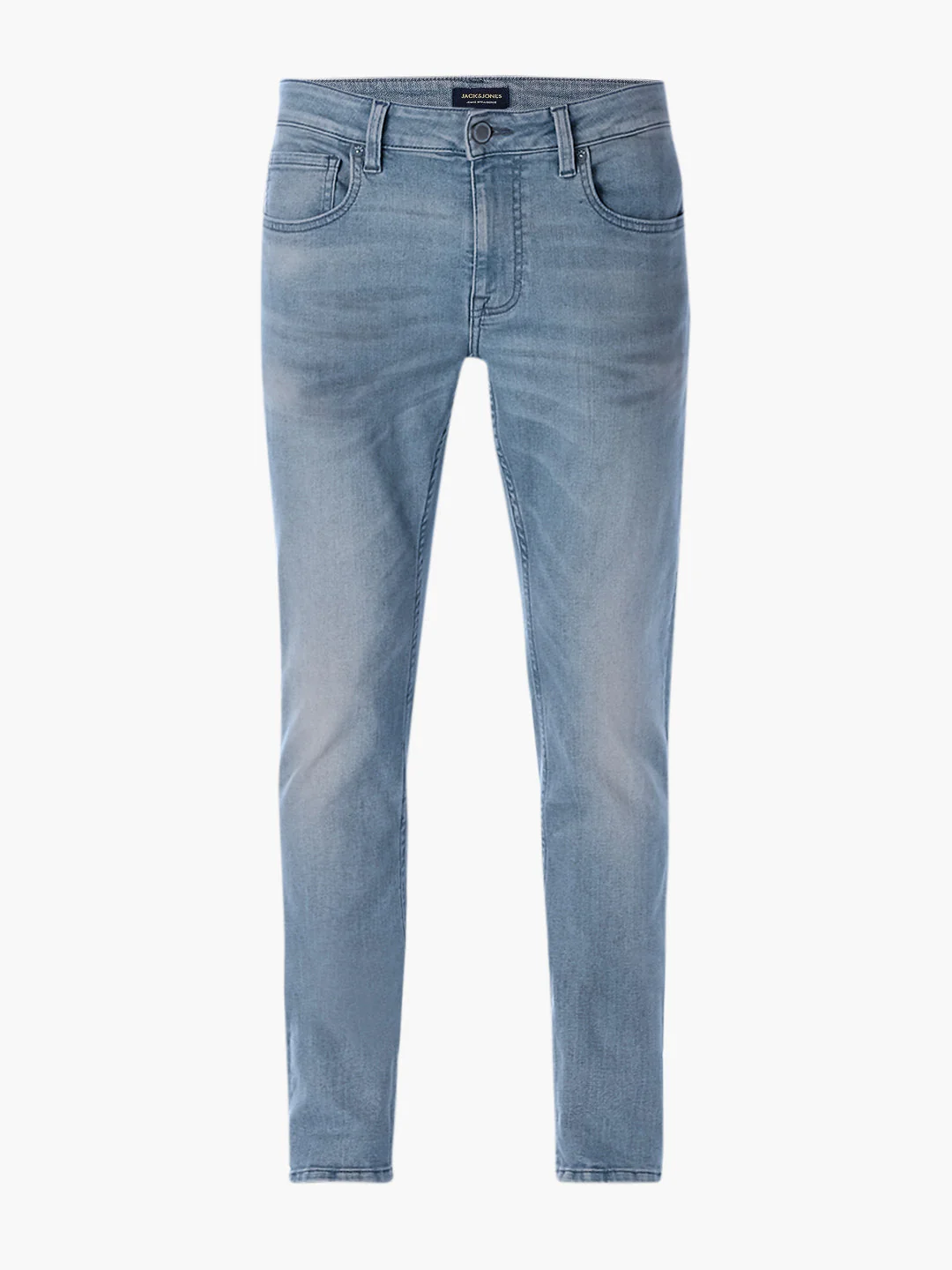 Light Blue 5 Pocket Glenn Slim Fit Jeans - Image 7