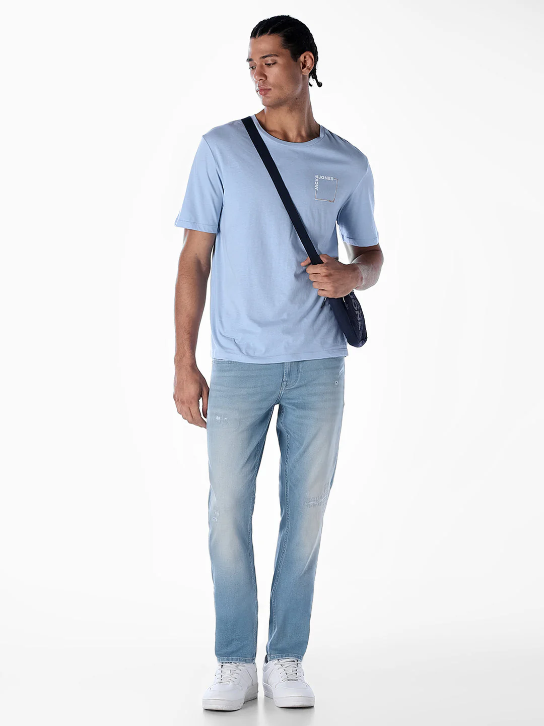Mildly Distressed Glenn Slim Fit Jeans - Image 6