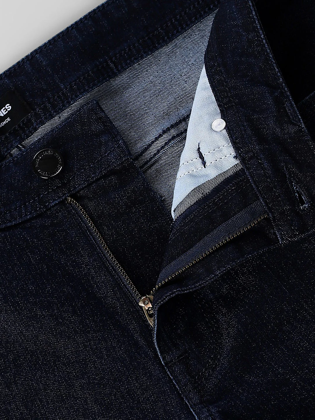 Dark Blue 5 Pocket Slim Fit Jeans - Image 5