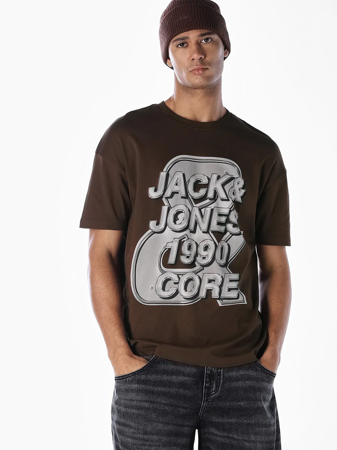 Printed Cotton Oversized T-shirt