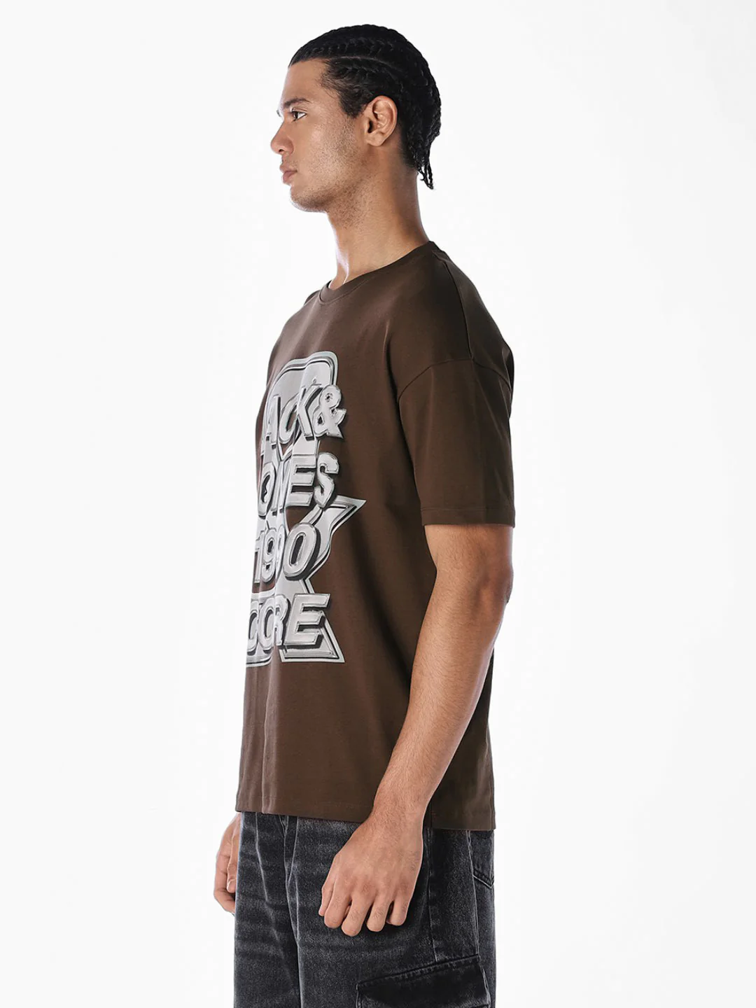 Printed Cotton Oversized T-shirt - Image 3