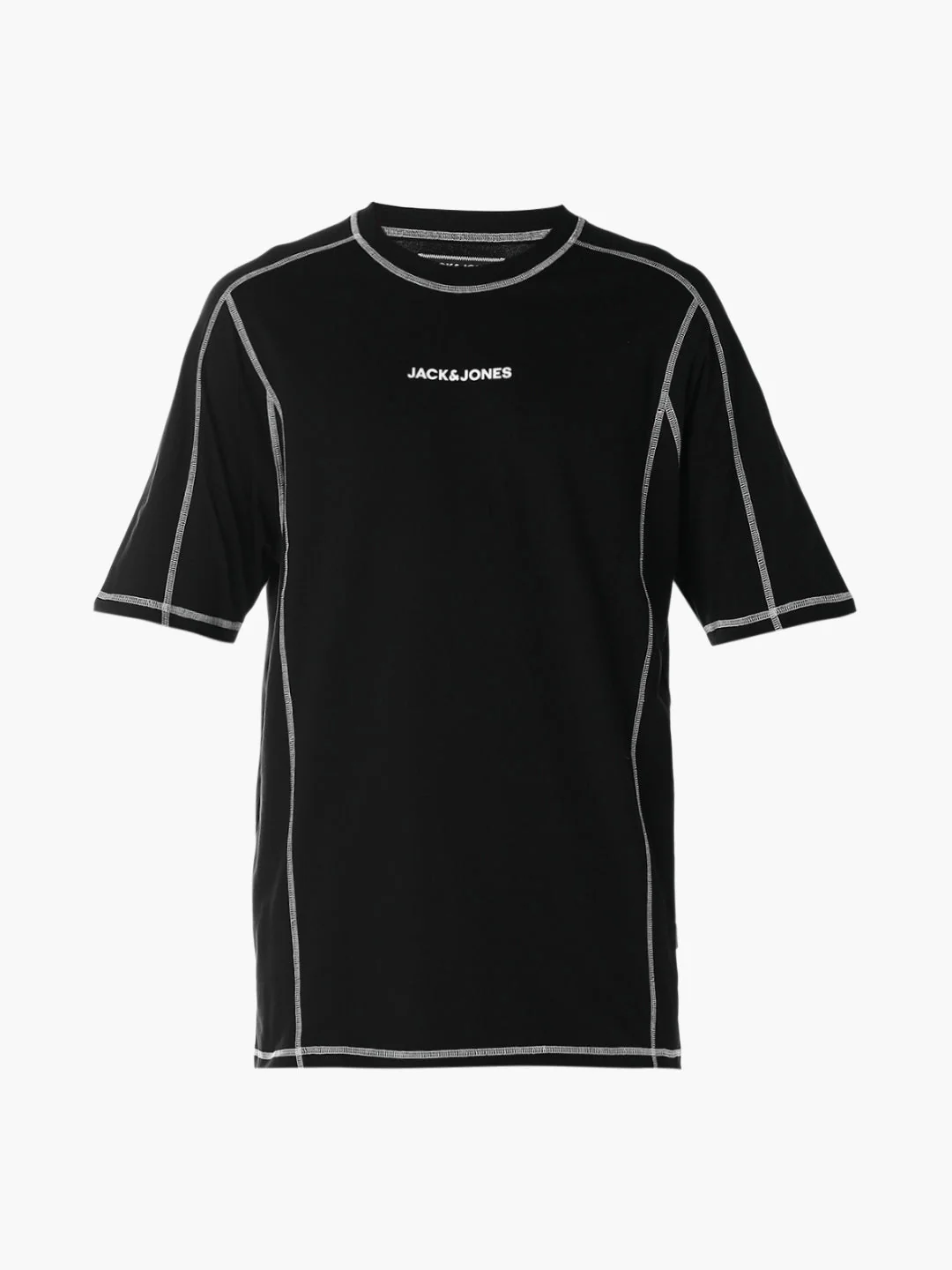 Contrast Stitch Detail Oversized T-shirt - Image 7