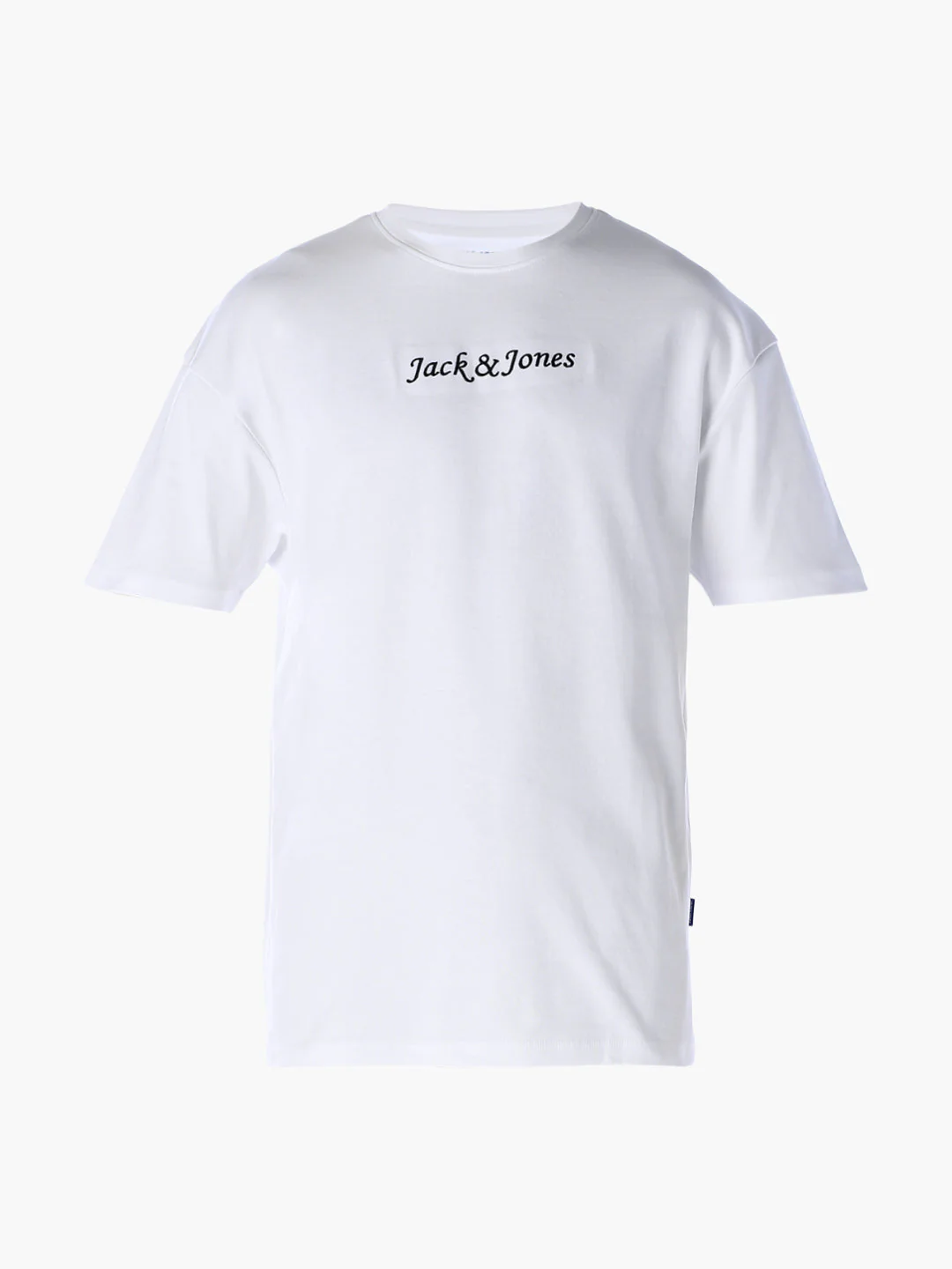 White Printed Boxy Fit T-shirt - Image 7