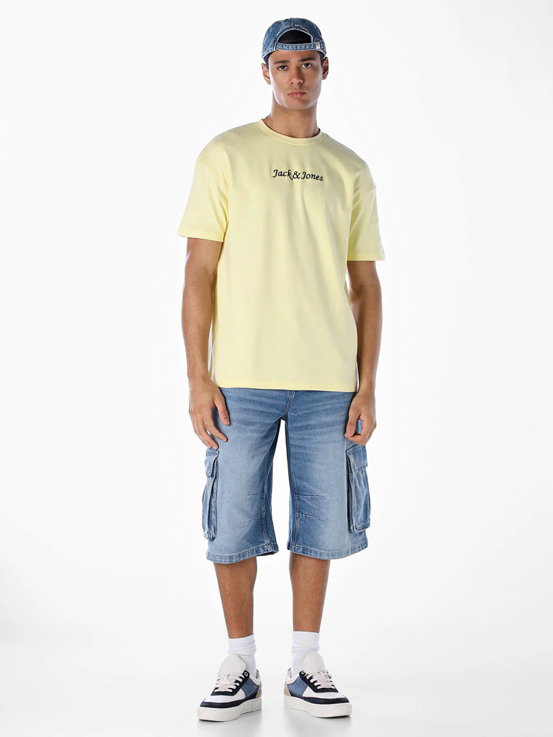 Yellow Printed Boxy Fit T-shirt - Image 6