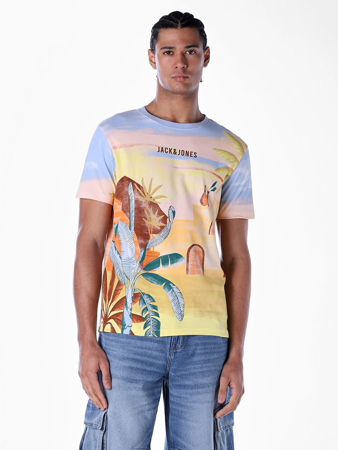 Printed Cotton T-shirt - Image 2