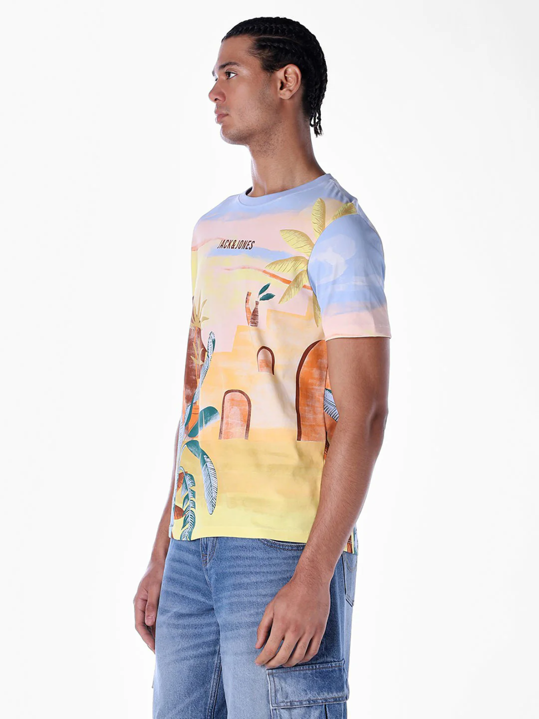 Printed Cotton T-shirt - Image 3