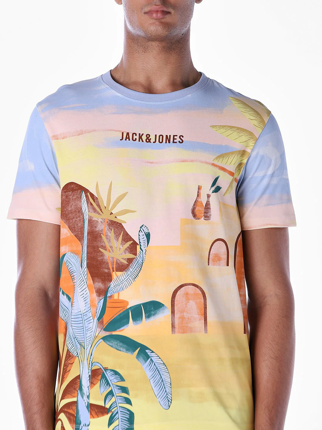 Printed Cotton T-shirt - Image 5