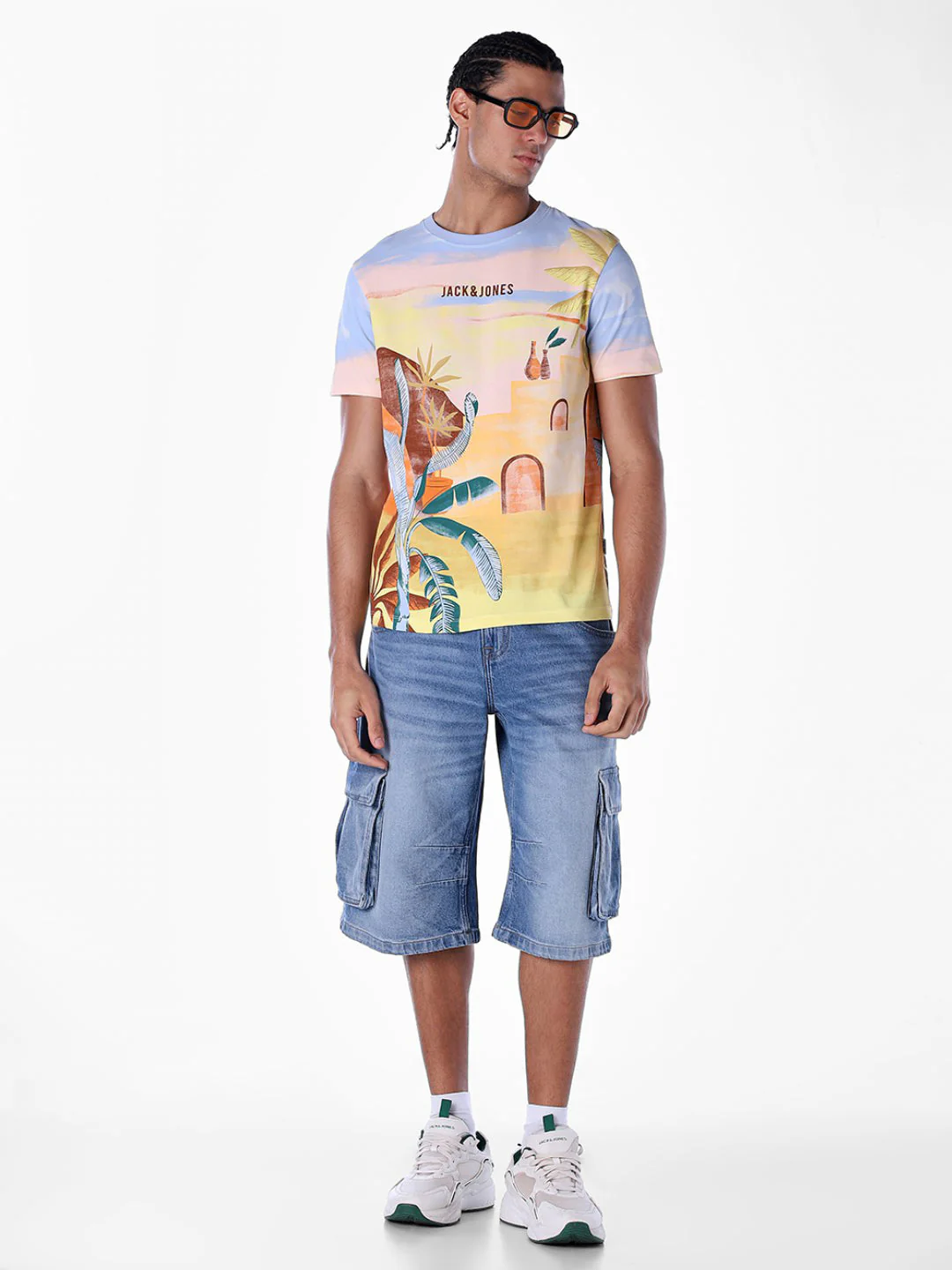 Printed Cotton T-shirt - Image 6