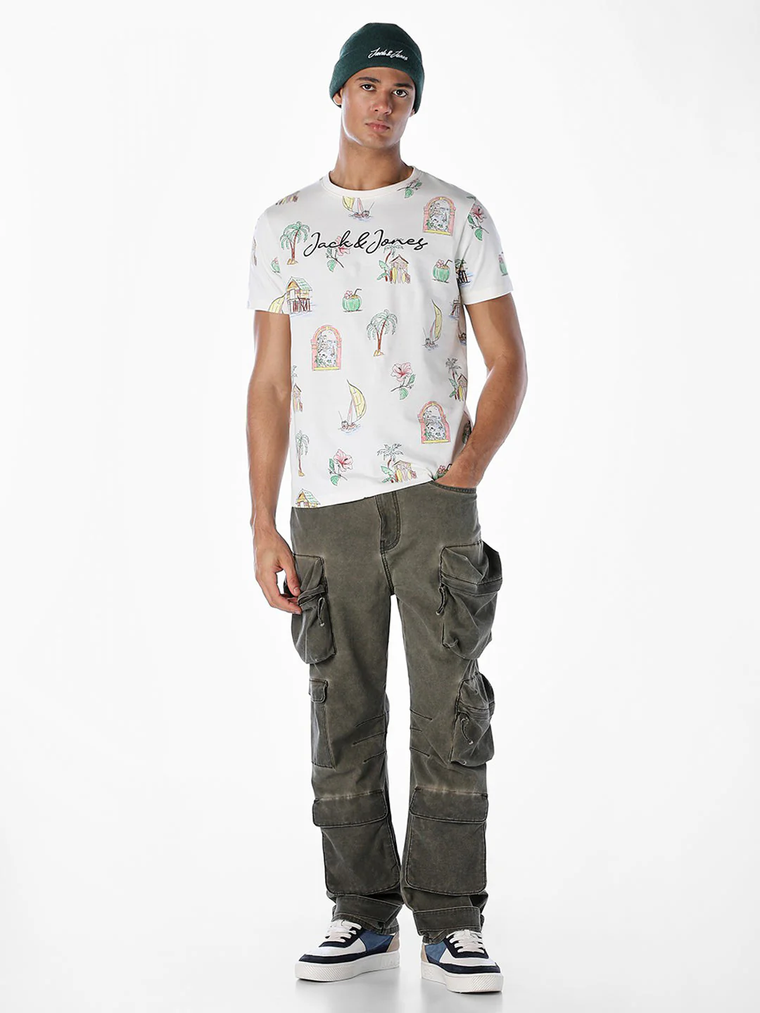 Printed Short Sleeves T-shirt - Image 6