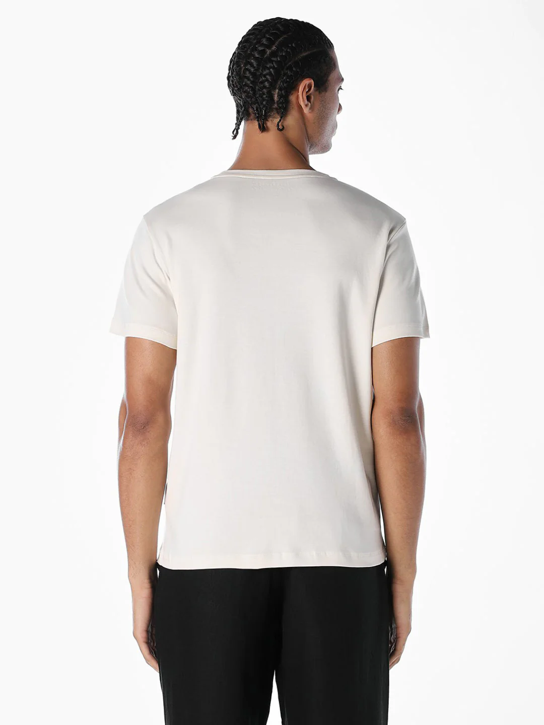 Off-White Floral Print T-shirt - Image 4