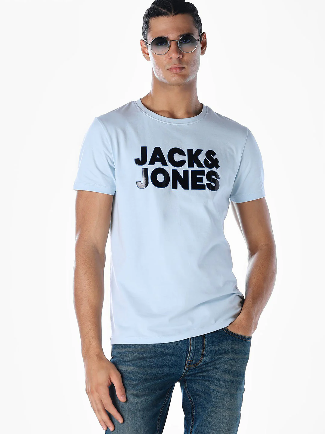 Logo Print Crew Neck T-shirt
