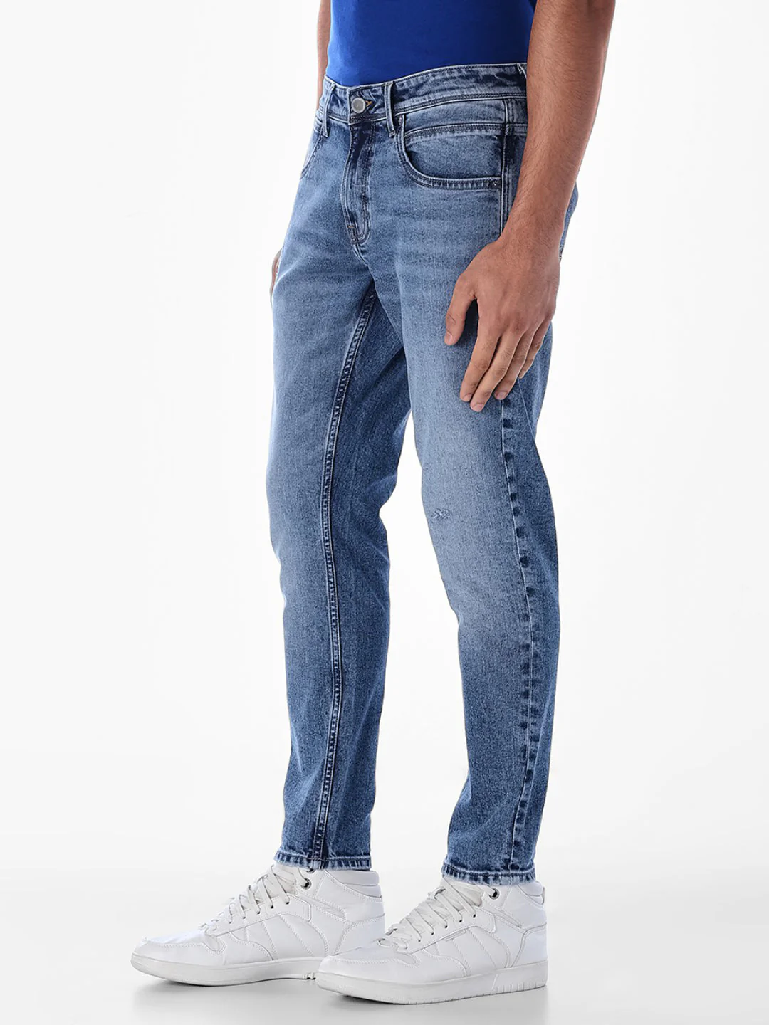 Light Blue Brak Slim Fit Jeans - Image 2