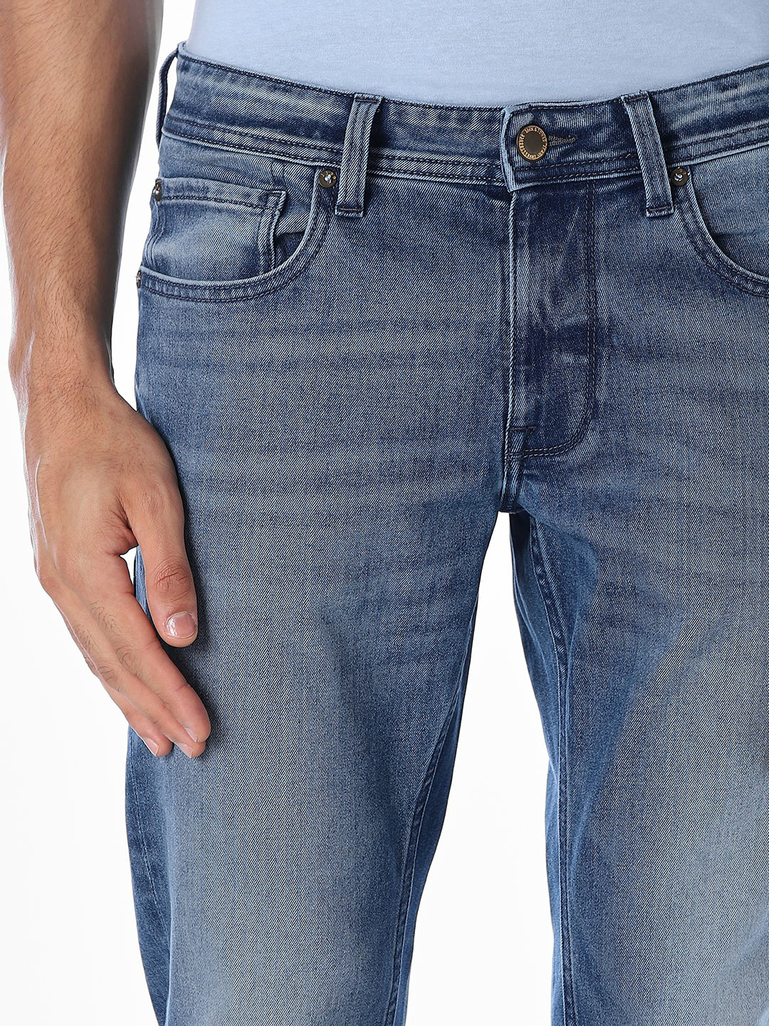 Brak Slim Fit Jeans - Light Blue - Image 4