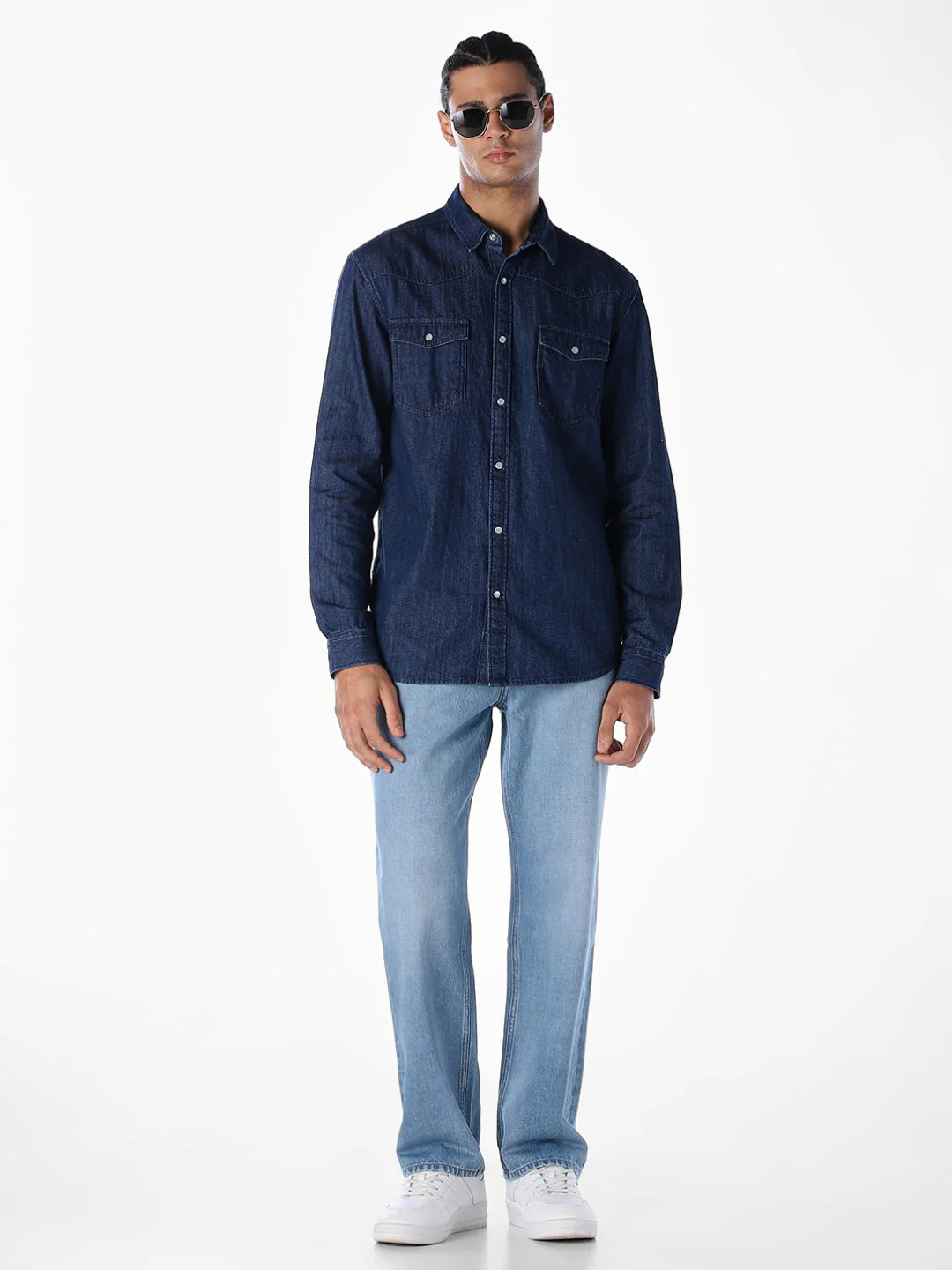 Light Blue Dario Loose Fit Jeans - Image 6