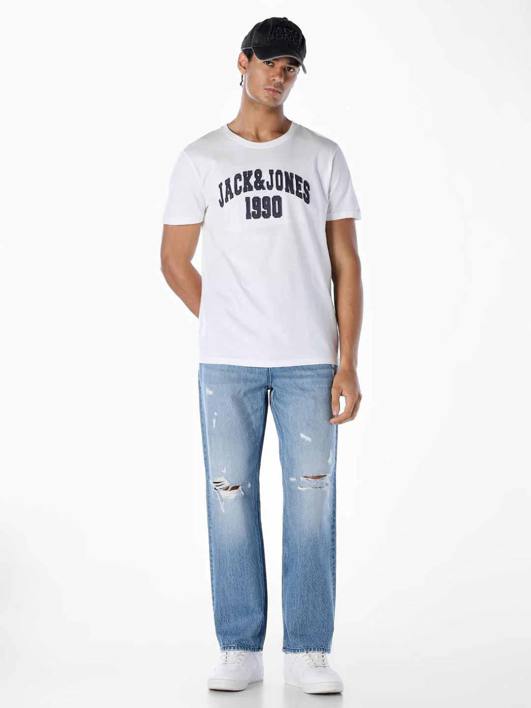 Heavily Distressed Dario Loose Fit Jeans - Image 6