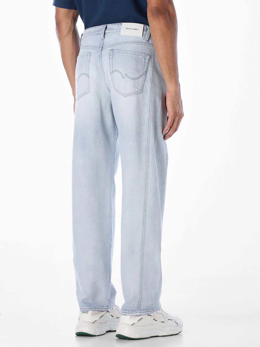 Light Blue Eddie Loose Fit Jeans - Image 3