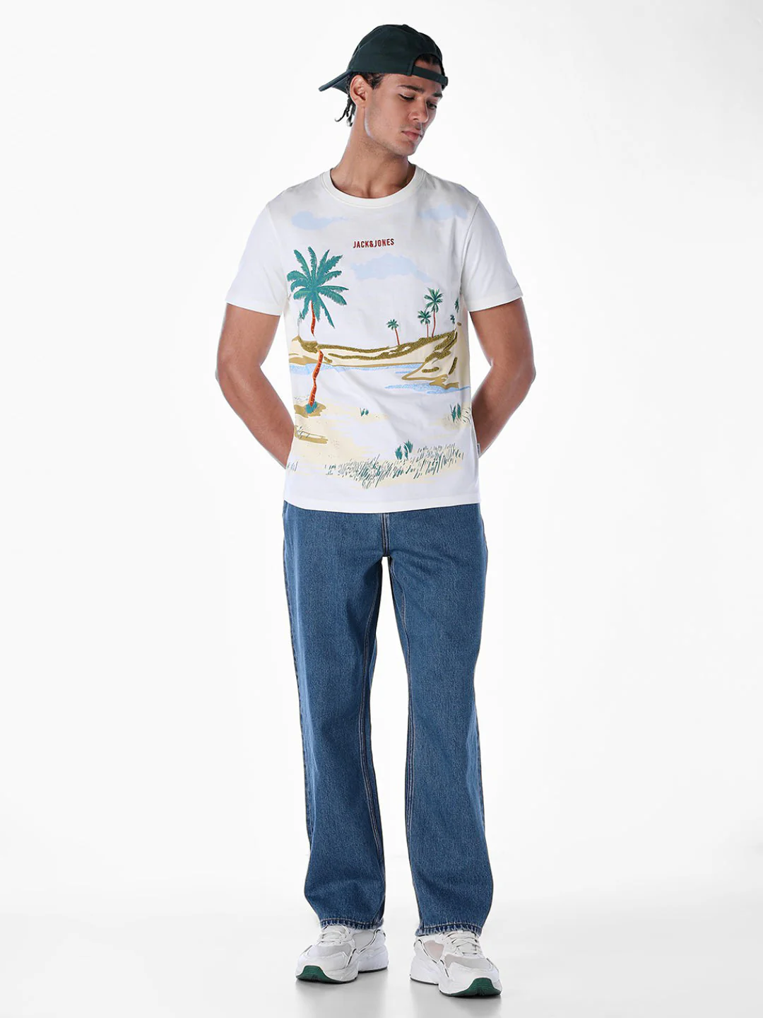 High Rise 5 Pocket Dario Loose Fit Jeans - Image 6